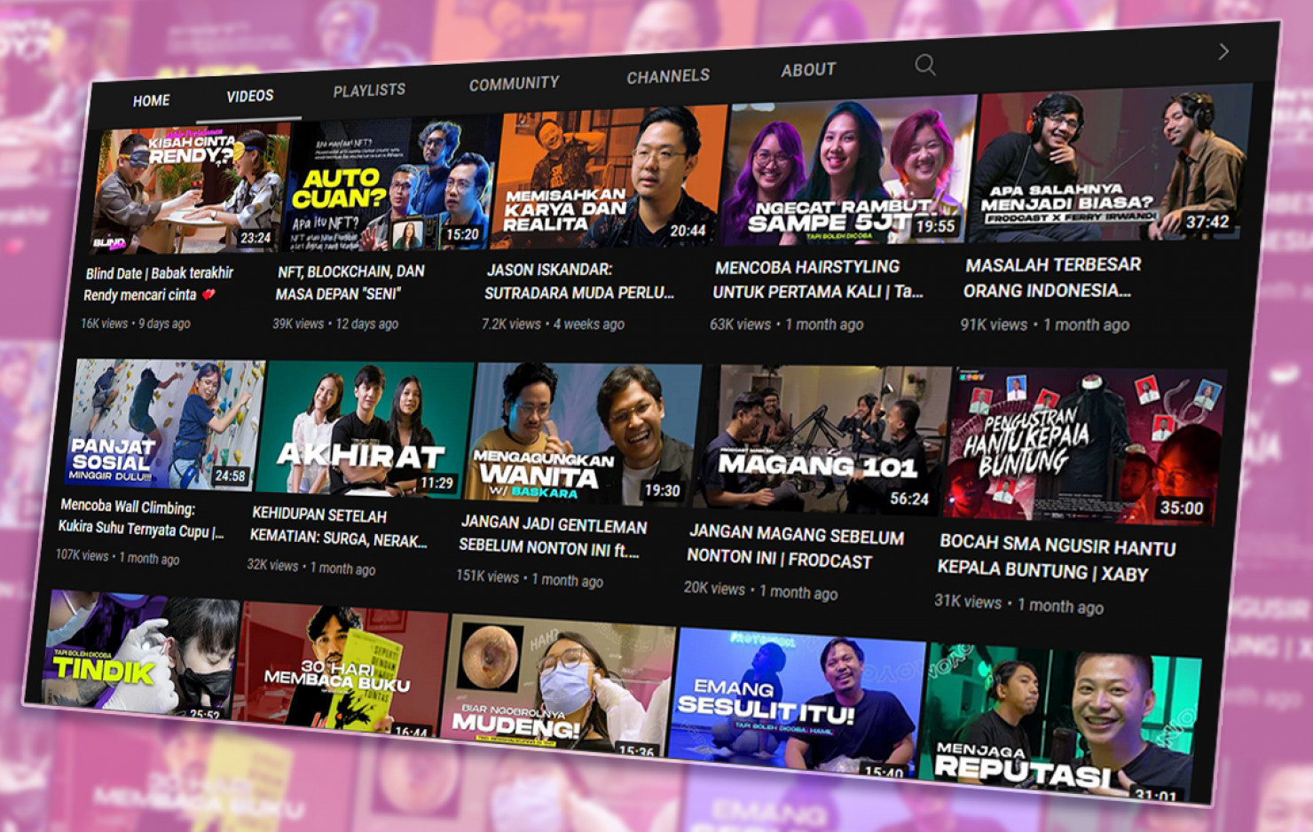 FROYONION 2021 RECAP: 5 VIDEO YOUTUBE FROYONION TERPOPULER