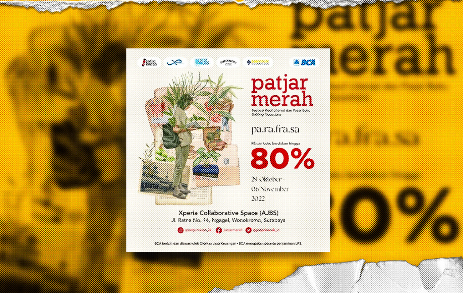 GOTONG ROYONG LITERASI MEMBANGUN RUANG BACA MELALUI FESTIVAL KECIL PATJAR MERAH